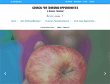 Tablet Screenshot of ceogc.org